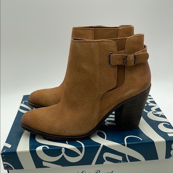 Lucky Brand Tan Esperanza Ankle Booties 9.5 - Picture 4 of 7